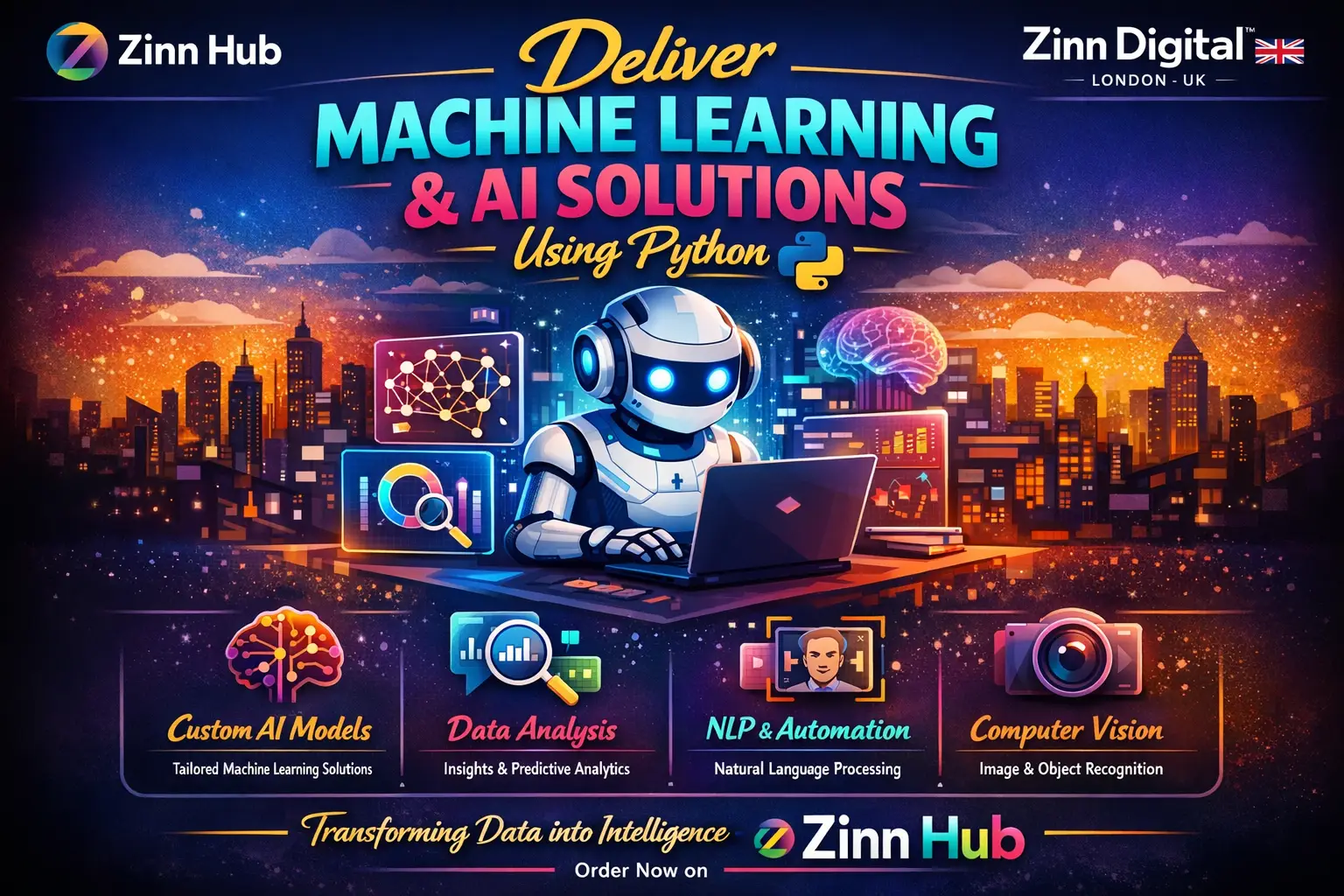 Deliver Machine Learning And Ai Solutions Using Python - Zinn Digital™ 1 Deliver Machine Learning And Ai Solutions Using Python - Zinn Digital™