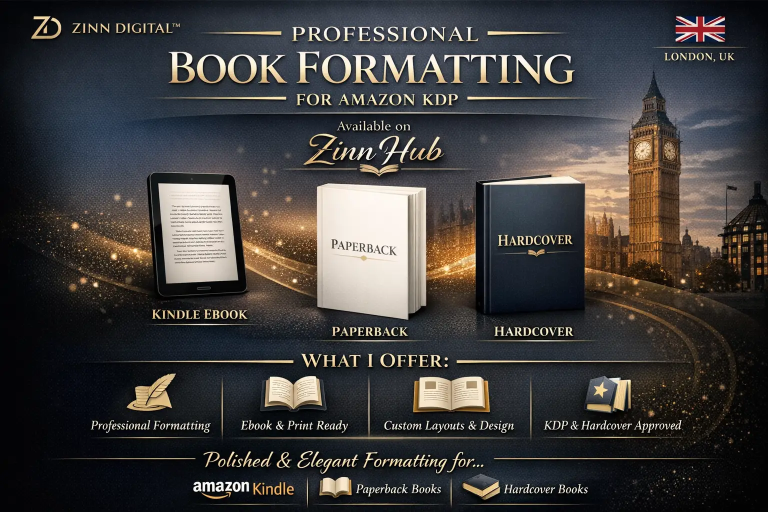 Do Book Formatting For Amazon Kdp, Kindle Ebook, Paperback And Hardcover 2 Kindle Ebook
