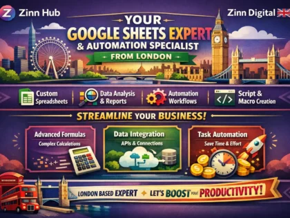 Your Google Sheets Expert And Automation Specialist From London 4 Your Google Sheets Expert And Automation Specialist From London