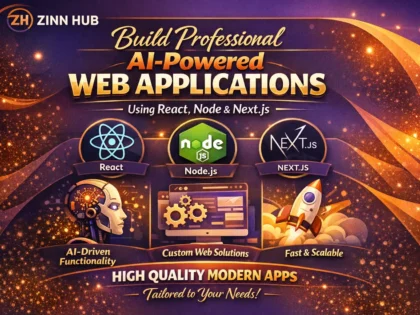 Build professional AI-powered web applications using React