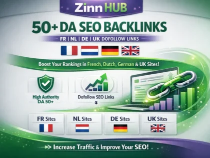 Make Da 50 Plus French Fr, Dutch Nl, German De, Uk Dofollow Seo Backlinks 2 Make Da 50 Plus French Fr