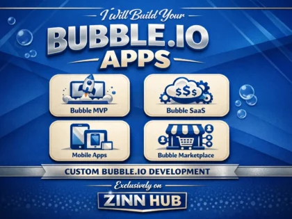 build bubble io developer bubble mvp bubble saas mobile app bubble marketplace