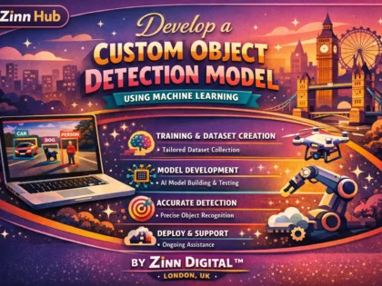 develop a custom object detection model using machine learning