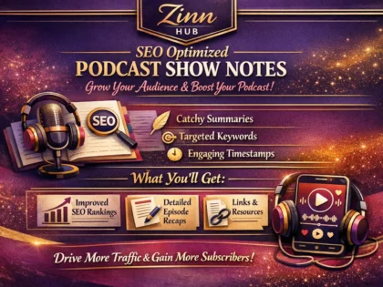 Create Seo Optimized Podcast Show Notes To Grow Audience 2 Create Seo Optimized Podcast Show Notes To Grow Audience