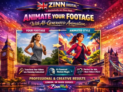 animate your footage with ai generated animation