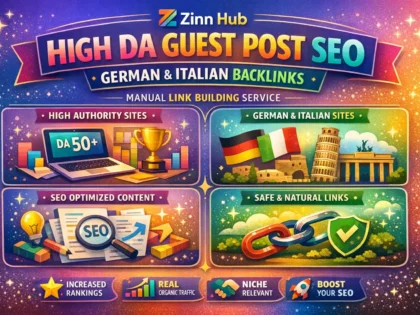 high da guest post SEO manual link building service german italian backlinks