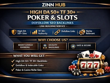 Do High Da 50 Tf 30 Plus Poker Slots Dofollow Seo Backlinks Link Building