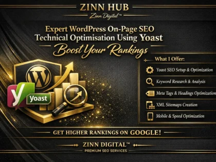 Expert Wordpress On-Page Seo Technical Optimisation Using Yoast - Boost Your Rankings 2 Expert Wordpress On-Page Seo Technical Optimisation Using Yoast - Boost Your Rankings