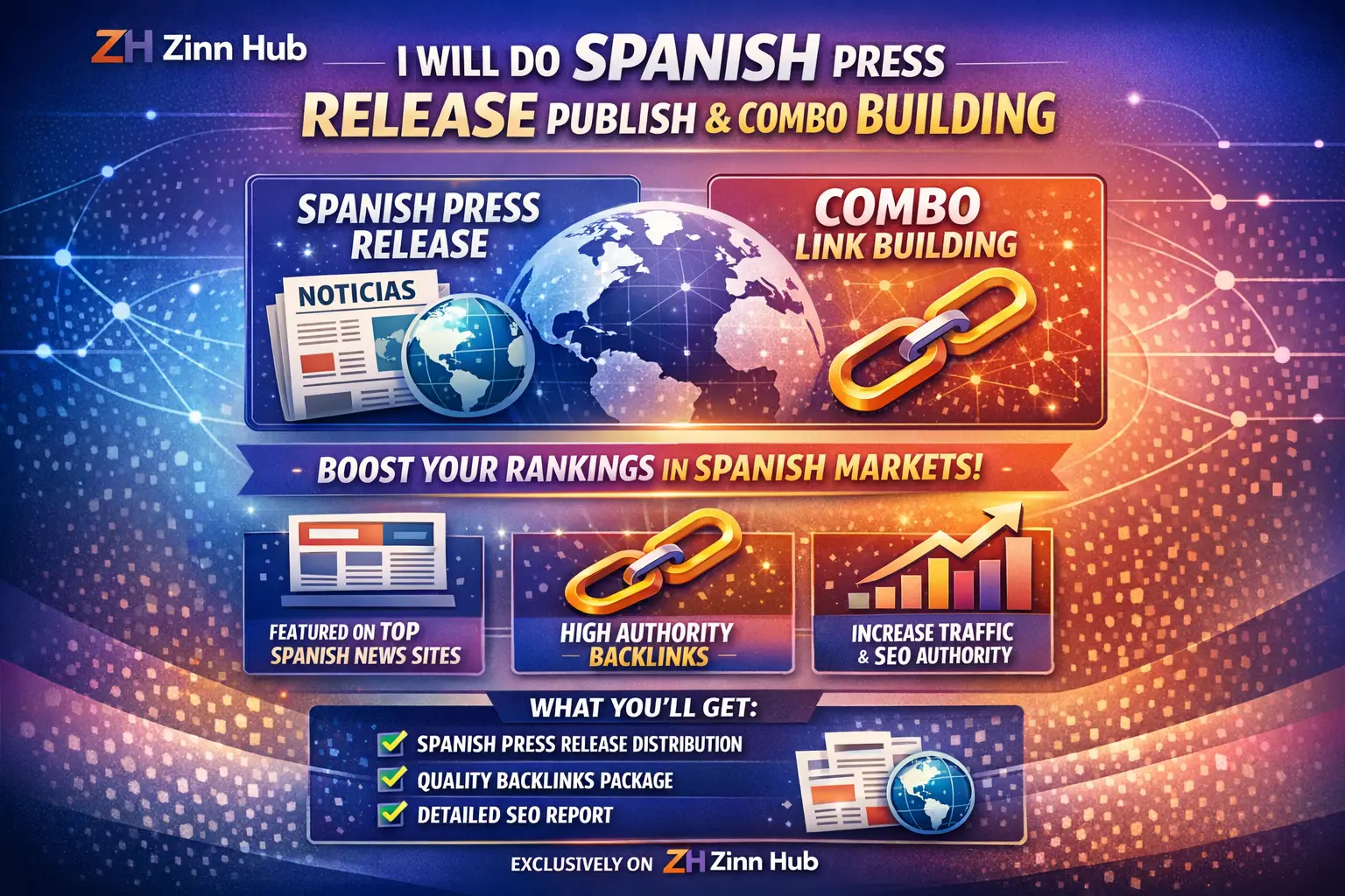 Do Spanish Press Release Publish And Combo Link Building 1 Do Spanish Press Release Publish And Combo Link Building