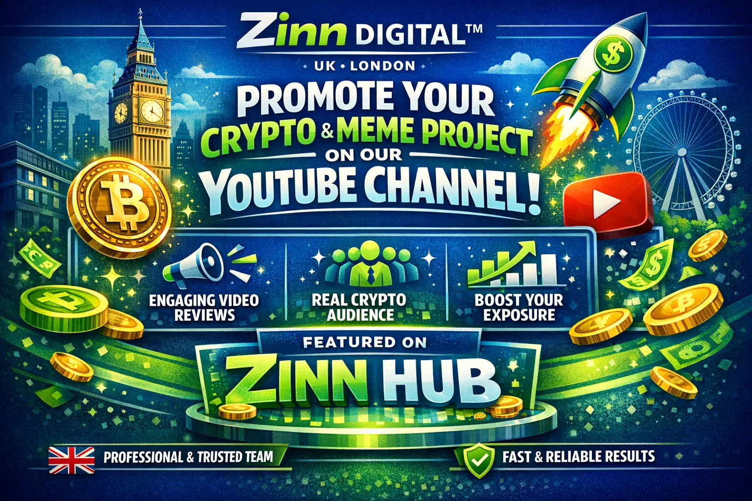 Promote Your Crypto Or Meme Project On Our Youtube Channel 1 Promote Your Crypto Or Meme Project On Our Youtube Channel