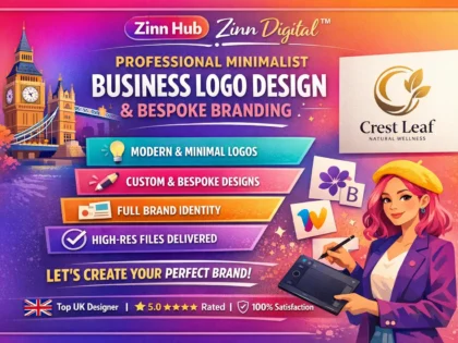 Create professional minimalist business logo design