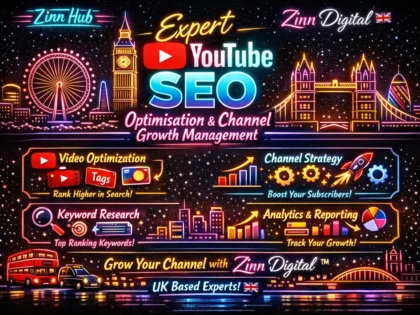 Expert Youtube Video Seo Optimisation And Channel Growth Management By Zinn Digital ™