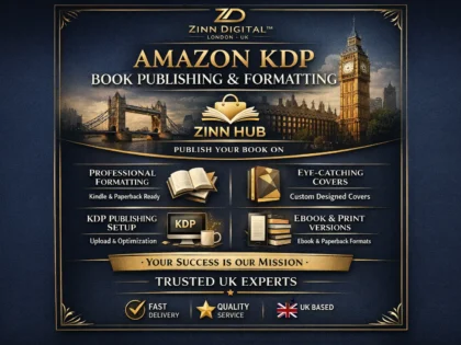 amazon kdp book publishing and kdp book formatting
