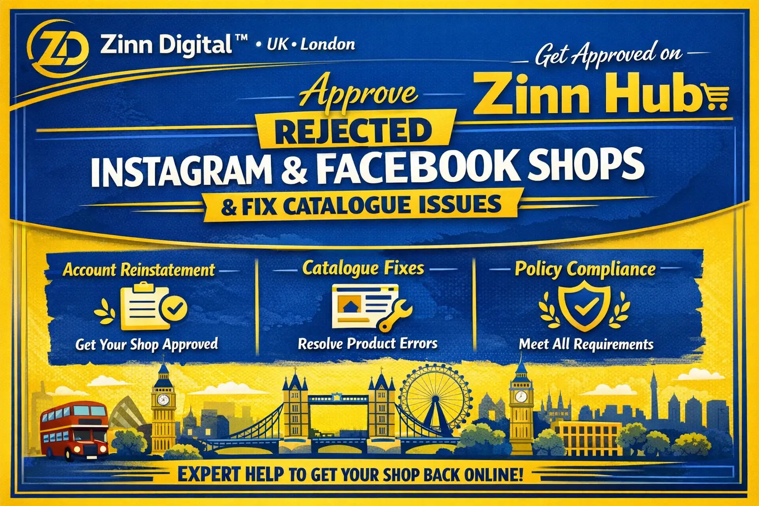 Approve Rejected Instagram And Facebook Shops, Fix Catalogue Issues 1 Approve Rejected Instagram And Facebook Shops