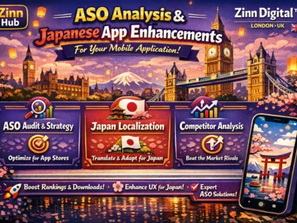 Provide ASO analysis and Japanese app enhancements for your mobile application