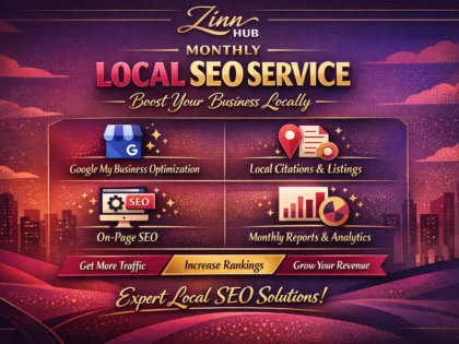 Provide Monthly Local Seo Service
