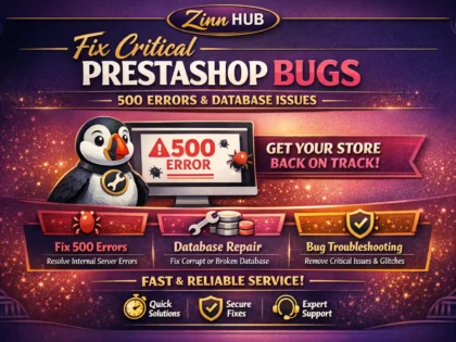 fix critical prestashop bugs