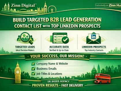 Build Targeted B2B Lead Generation Contact List With Top Linkedin Lead Prospects