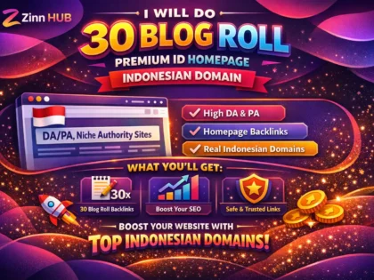 do 30 blog roll premium id homepage indonesian domain