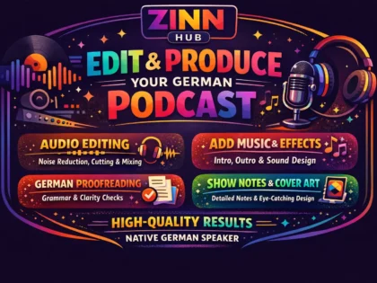 Edit And Produce Your German Podcast 2 Edit And Produce Your German Podcast