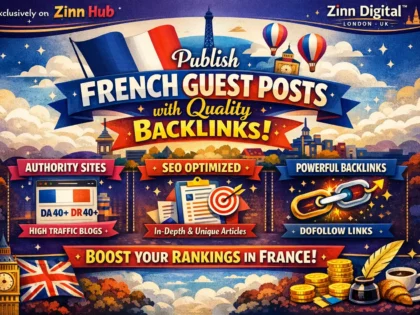 Publish French guest posts with quality backlinks