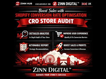 Boost Sales with Shopify Conversion Rate Optimisation CRO Store Audit