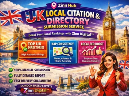 UK local citation and directory submission services by Zinn Digital ™