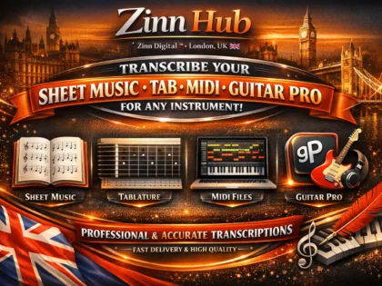 Transcribe Sheet Music