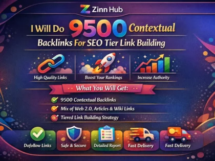 do 9500 contextual backlinks for SEO tier link building