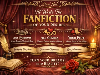 Write The Fanfiction Work Of Your Desires For You