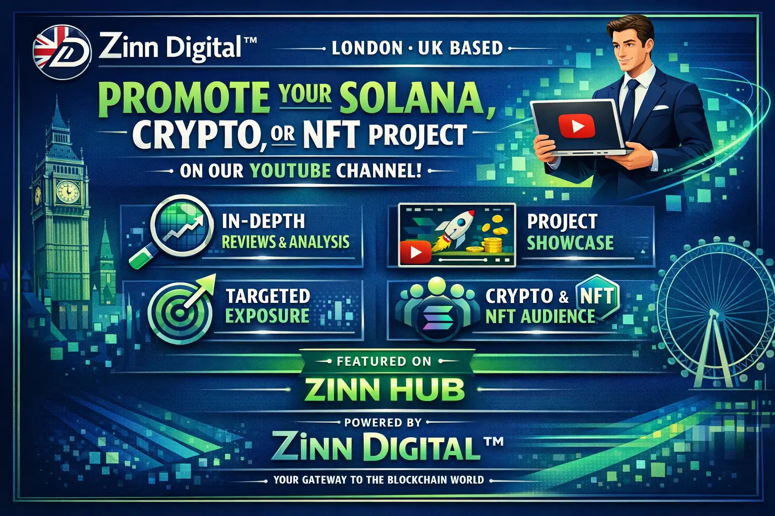 Promote Your Solana, Crypto Or Nft Project On Our Youtube Channel 1 Promote Your Solana