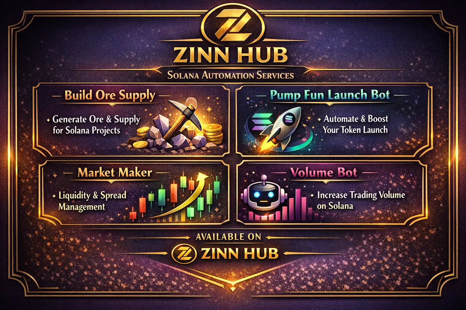 Build Ore Supply, Pump Fun Bundle Launch Bot, Market Maker, Volume Bot On Solana 1 Build Ore Supply