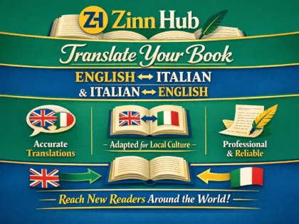 translate your book from english to italian and viceversa