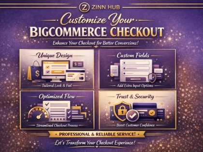 customize your bigcommerce checkout