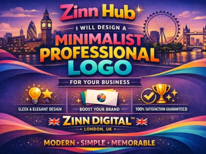 Design a minimalist professional logo for your business