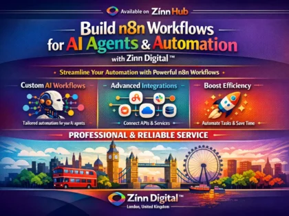 Build N8N Workflows For Ai Agents And Automation With Zinn Digital ™