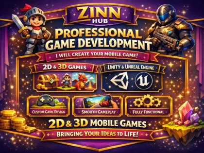 do mobile game development 2d 3d unity game as unity developer unreal engine