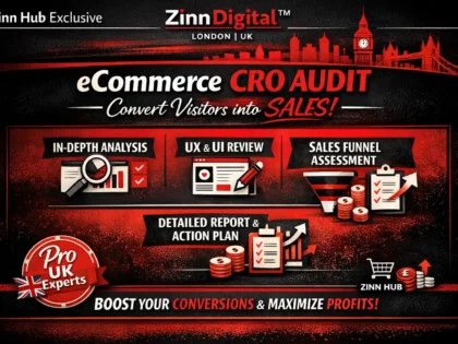 Perform ecommerce CRO audit to convert visitors into sales