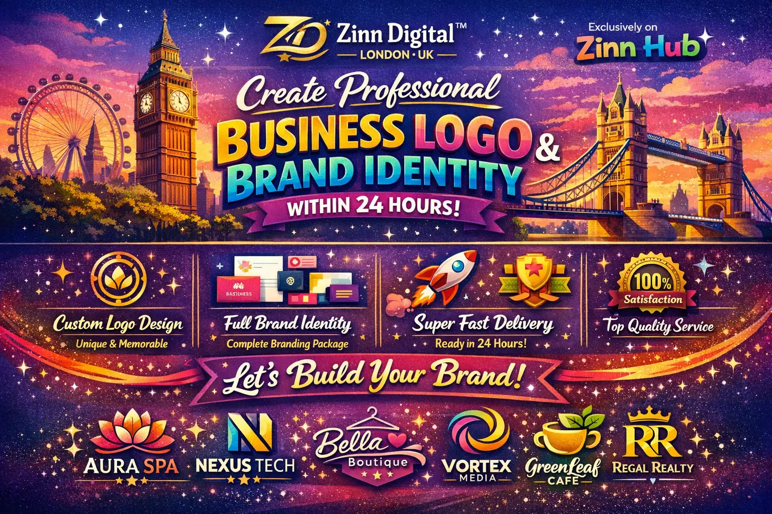 Create Professional Business Logo And Brand Identity Within 24 Hours 3 Create Professional Business Logo And Brand Identity Within 24 Hours - Image 3