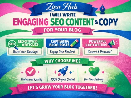 write engaging SEO content and copy for your blog