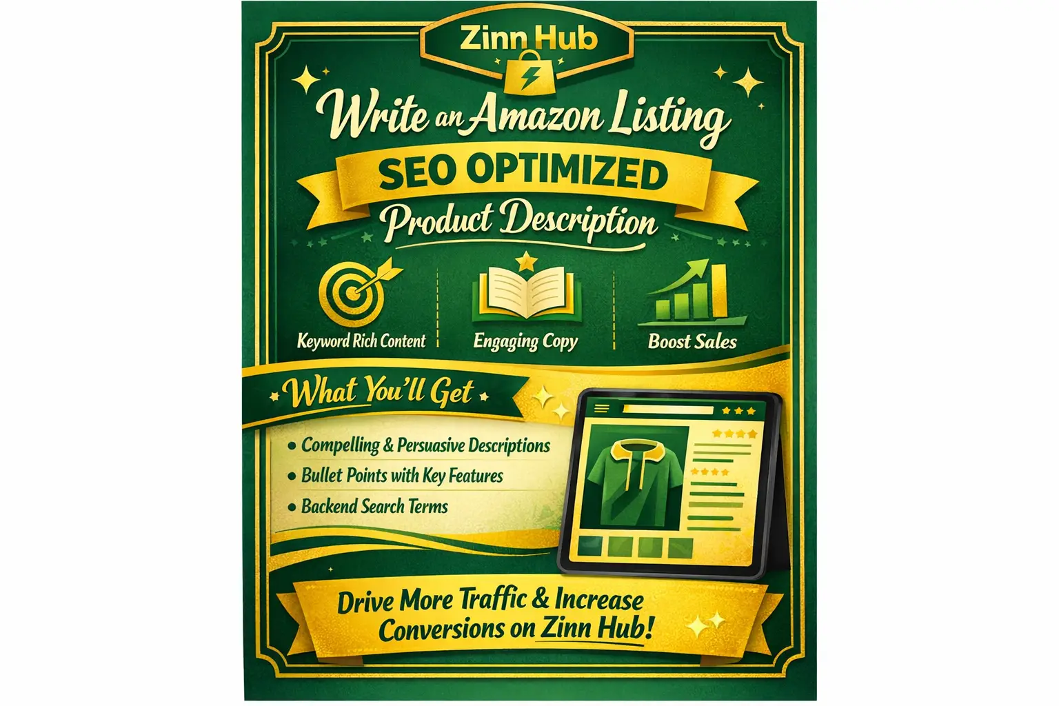 Viết mô tả sản phẩm được tối ưu hóa SEO cho danh sách Amazon 1 Viết mô tả sản phẩm được tối ưu hóa SEO cho danh sách Amazon