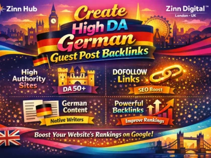 Create high DA dofollow German guest post SEO backlinks for rankings