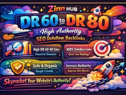 do DR 60 to DR 80 high authority seo dofollow backlinks