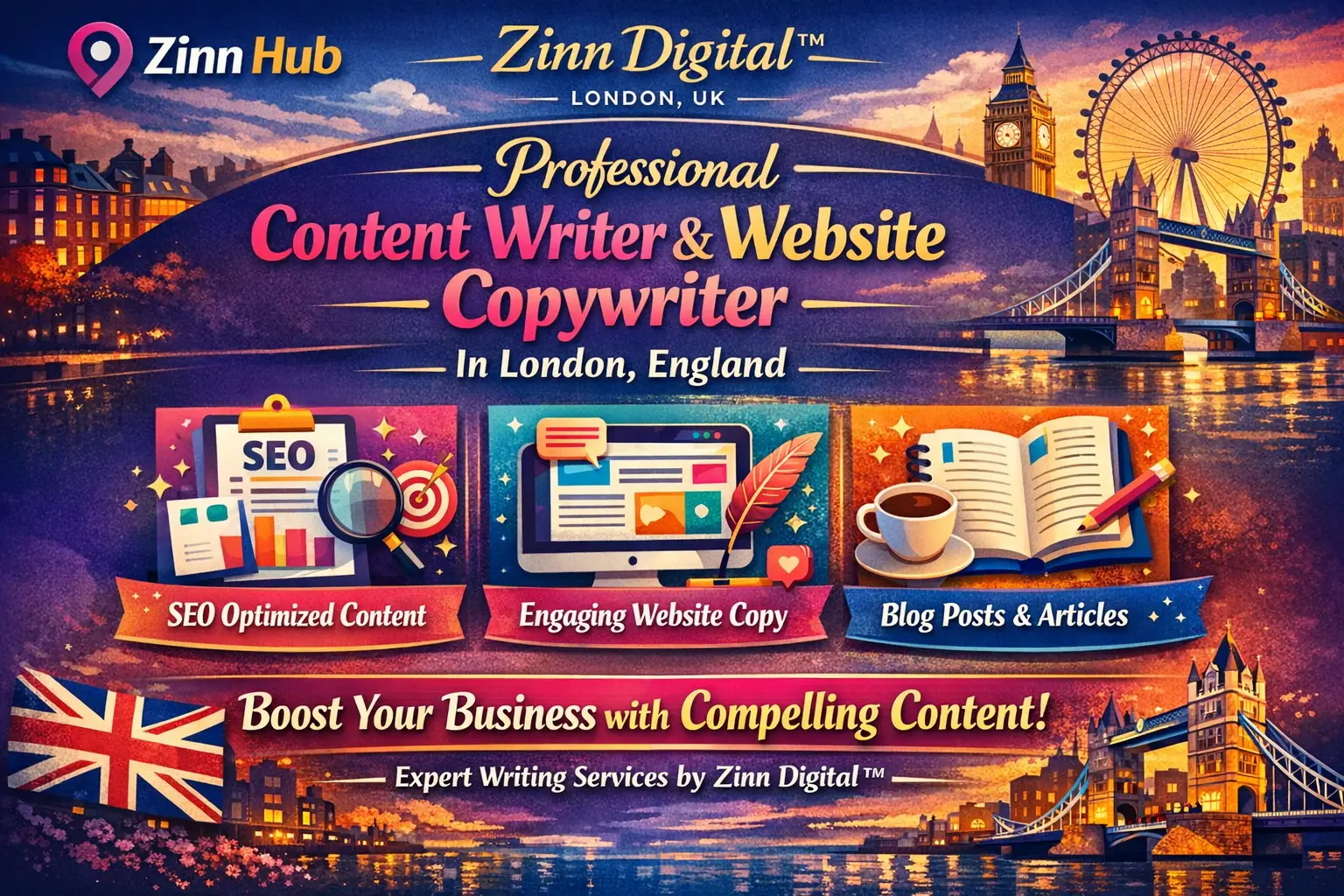 Professional Content Writer And Website Copywriter In London, England 1 Professional Content Writer And Website Copywriter In London