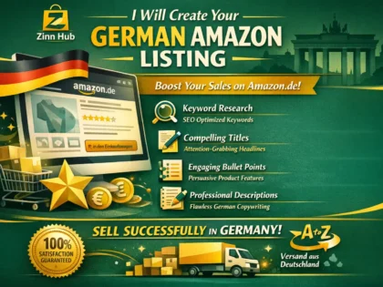 create your german amazon listing