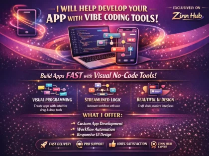 help develop your app using vibe coding tools