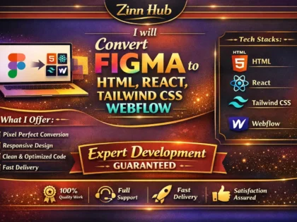 Convert Figma to HTML
