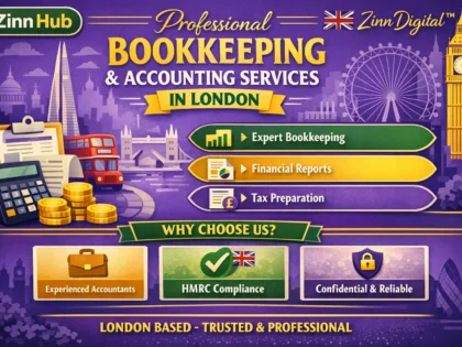 Provide Professional Bookkeeping And Accounting Services In London