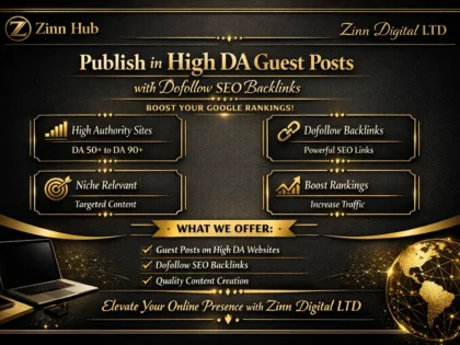 Publish In High Da Guest Posts With Dofollow Seo Backlinks For Google Ranking Improvement