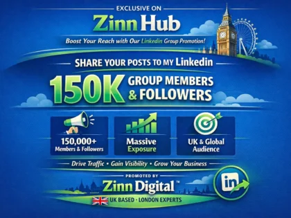 Share Your Posts Via My Linkedin 150K+ Group Members And Followers